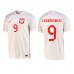 Cheap Poland Robert Lewandowski #9 Home Football Shirt World Cup 2022 Short Sleeve